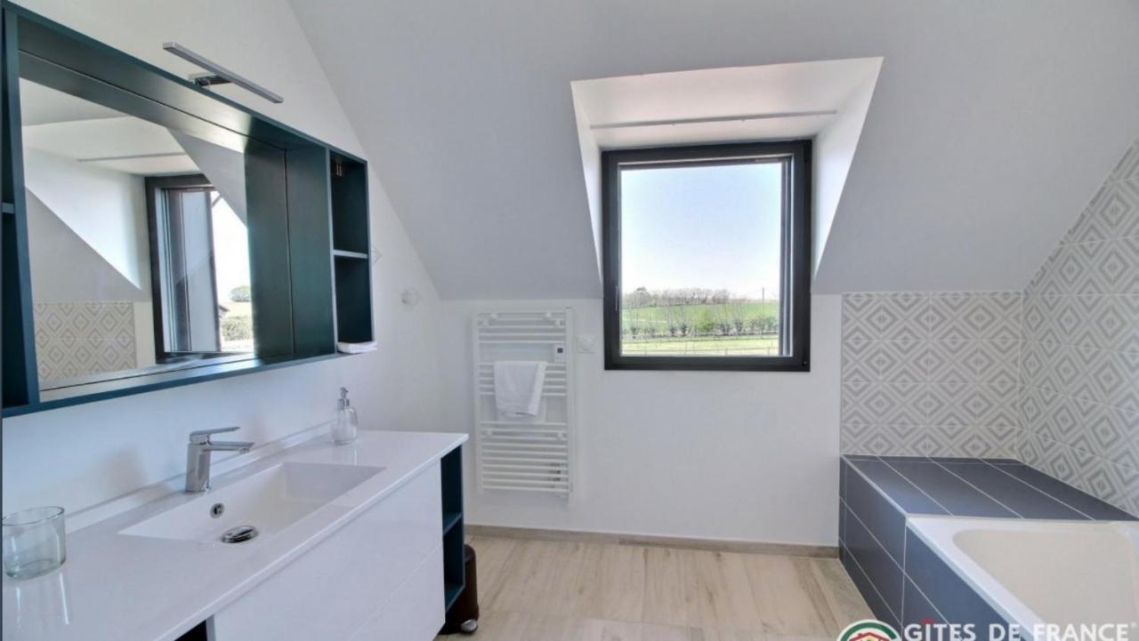 Villa Domaine De Kerantroad Plonévez-Porzay Esterno foto