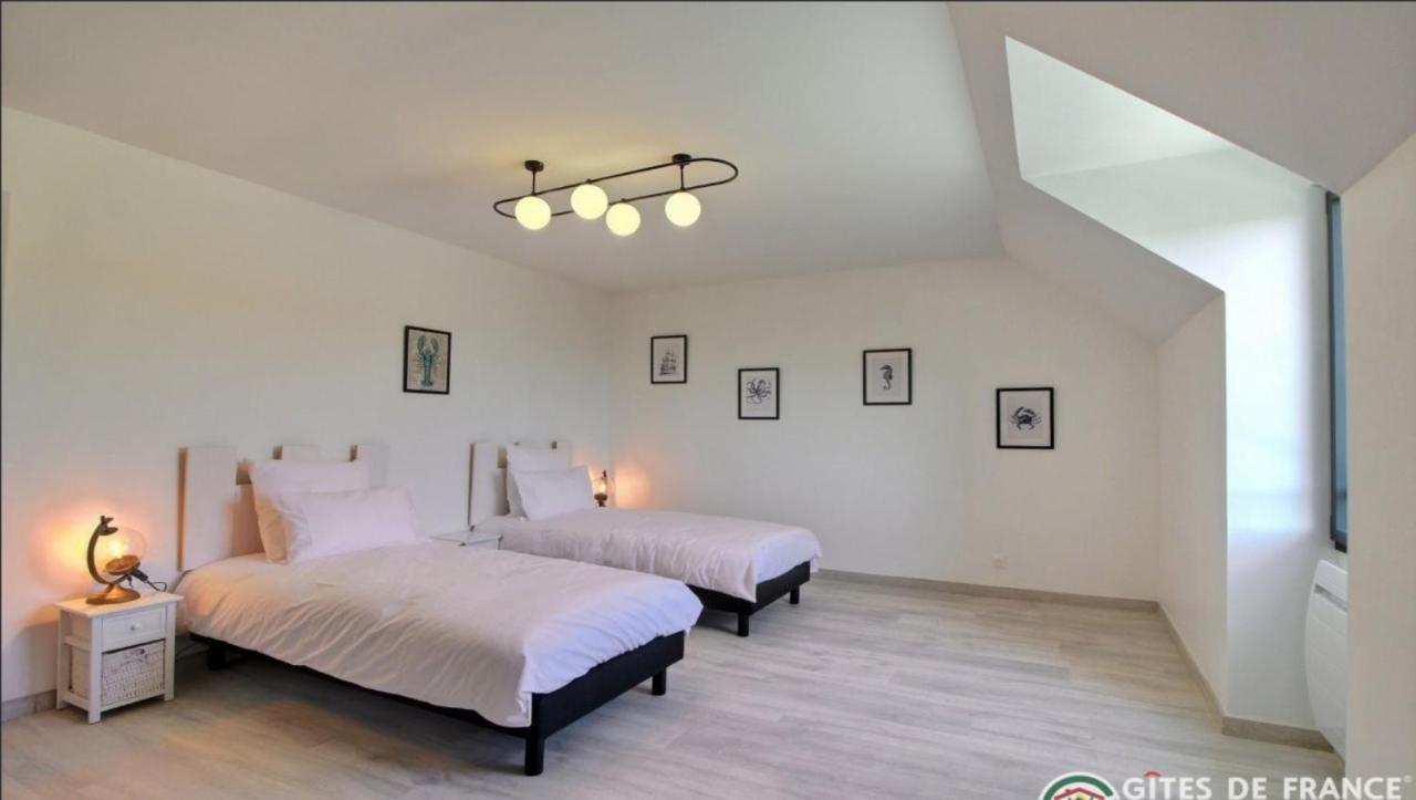 Villa Domaine De Kerantroad Plonévez-Porzay Esterno foto